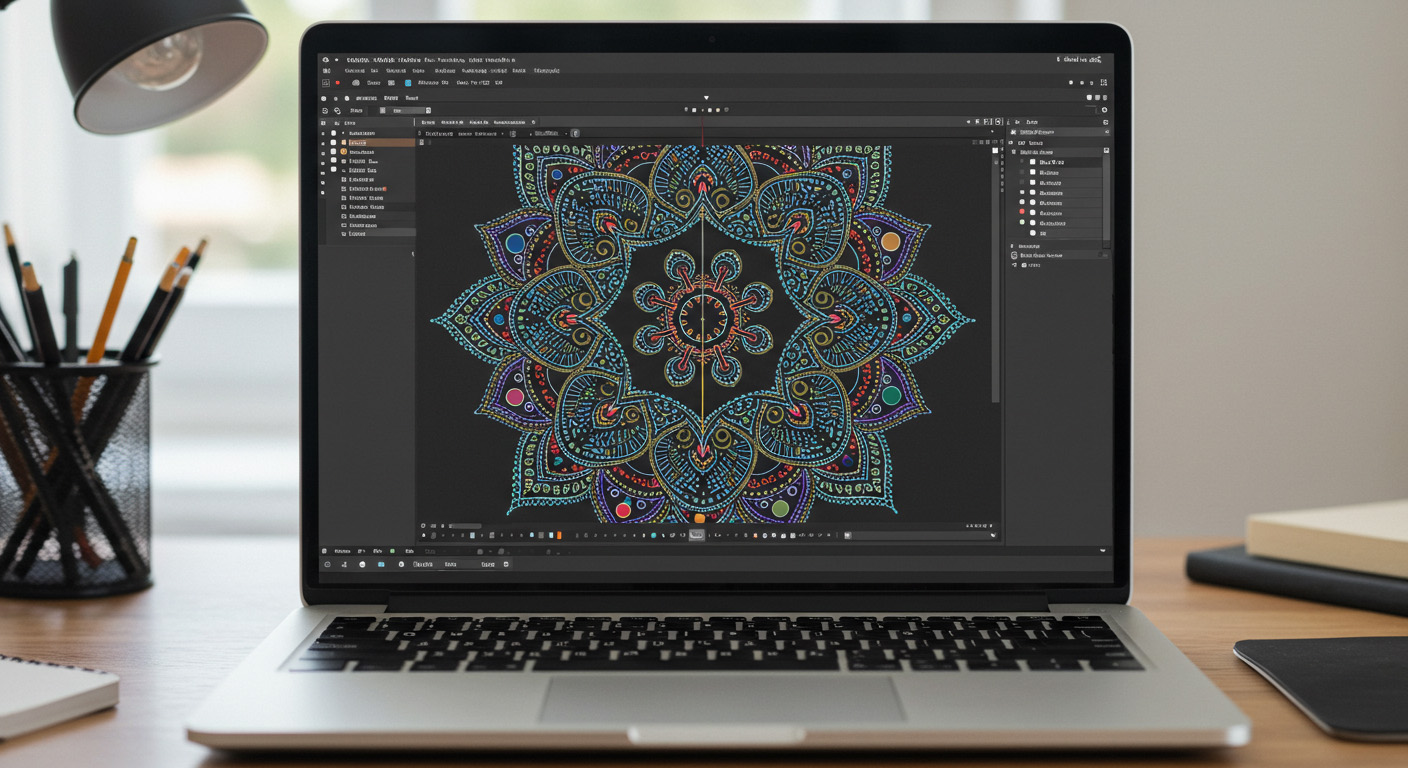대칭 디자인 끝판왕!Illustrator MirrorMe 사용법 총정리