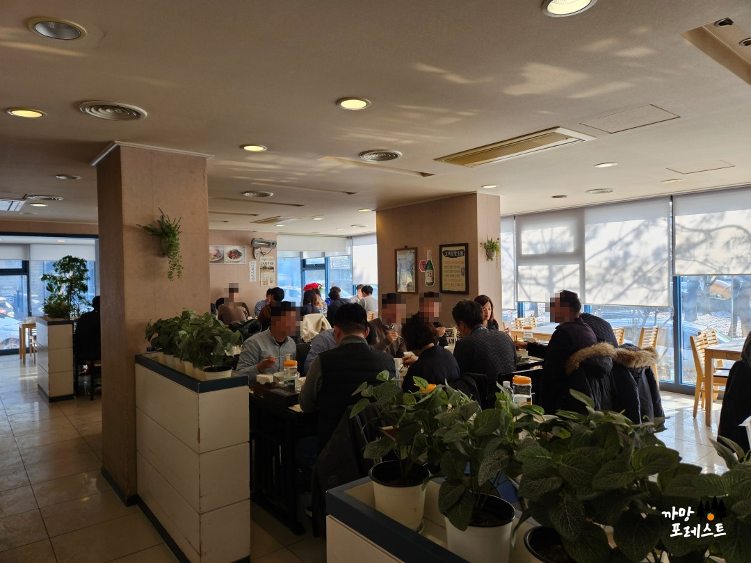 가빈정 안동국시 내부