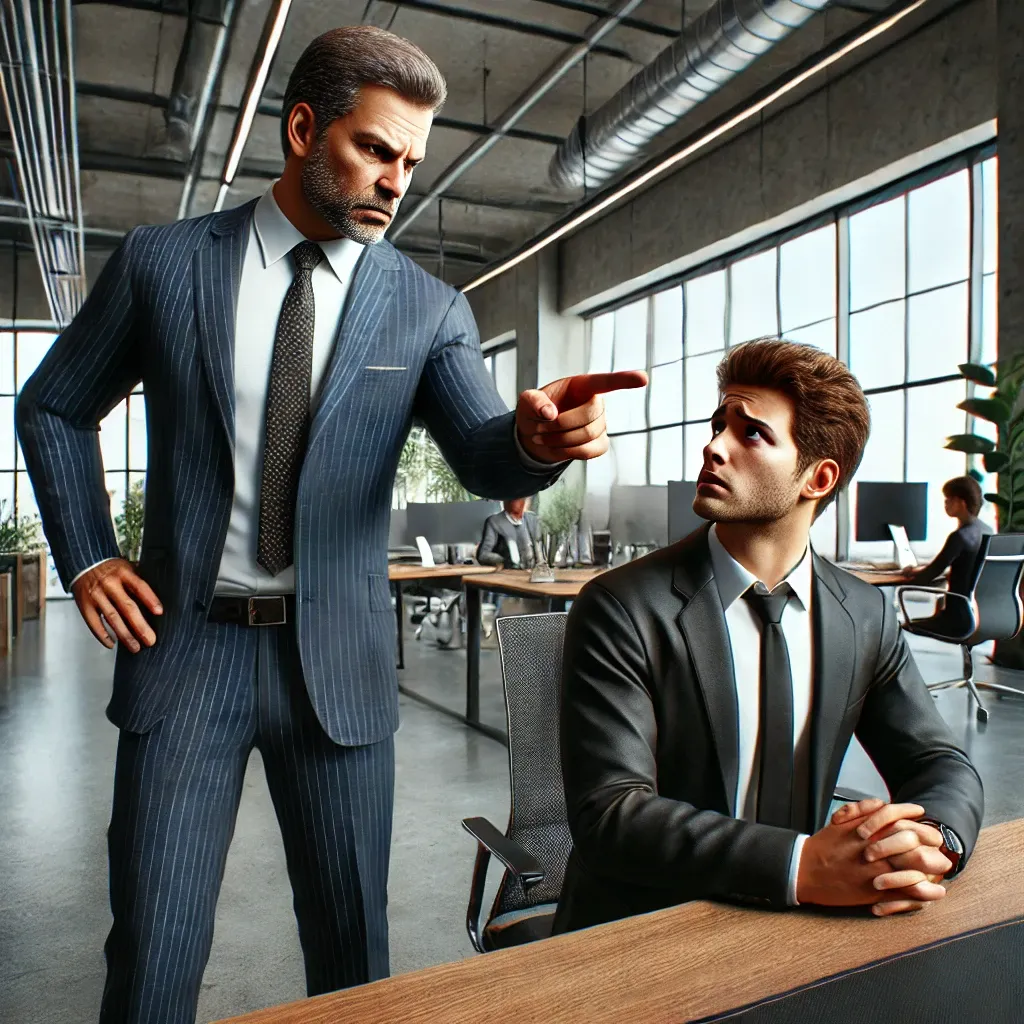 부당하게 혼나는 꿈