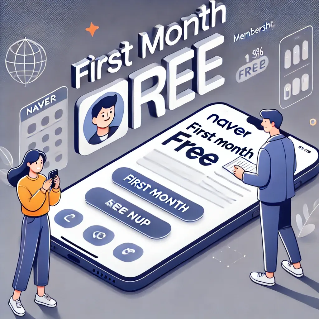 첫 달 무료 혜택을 받고 있는 사람