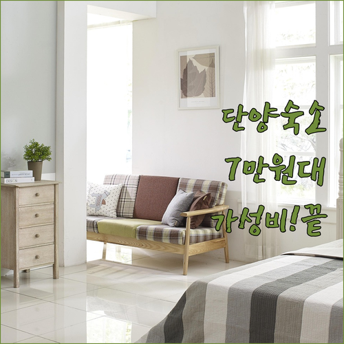 단양 숙소 최저가 7만원대 가성비 펜..