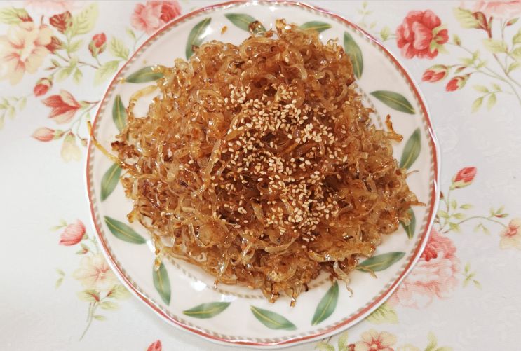 오징어실채볶음 맛있게 만드는법