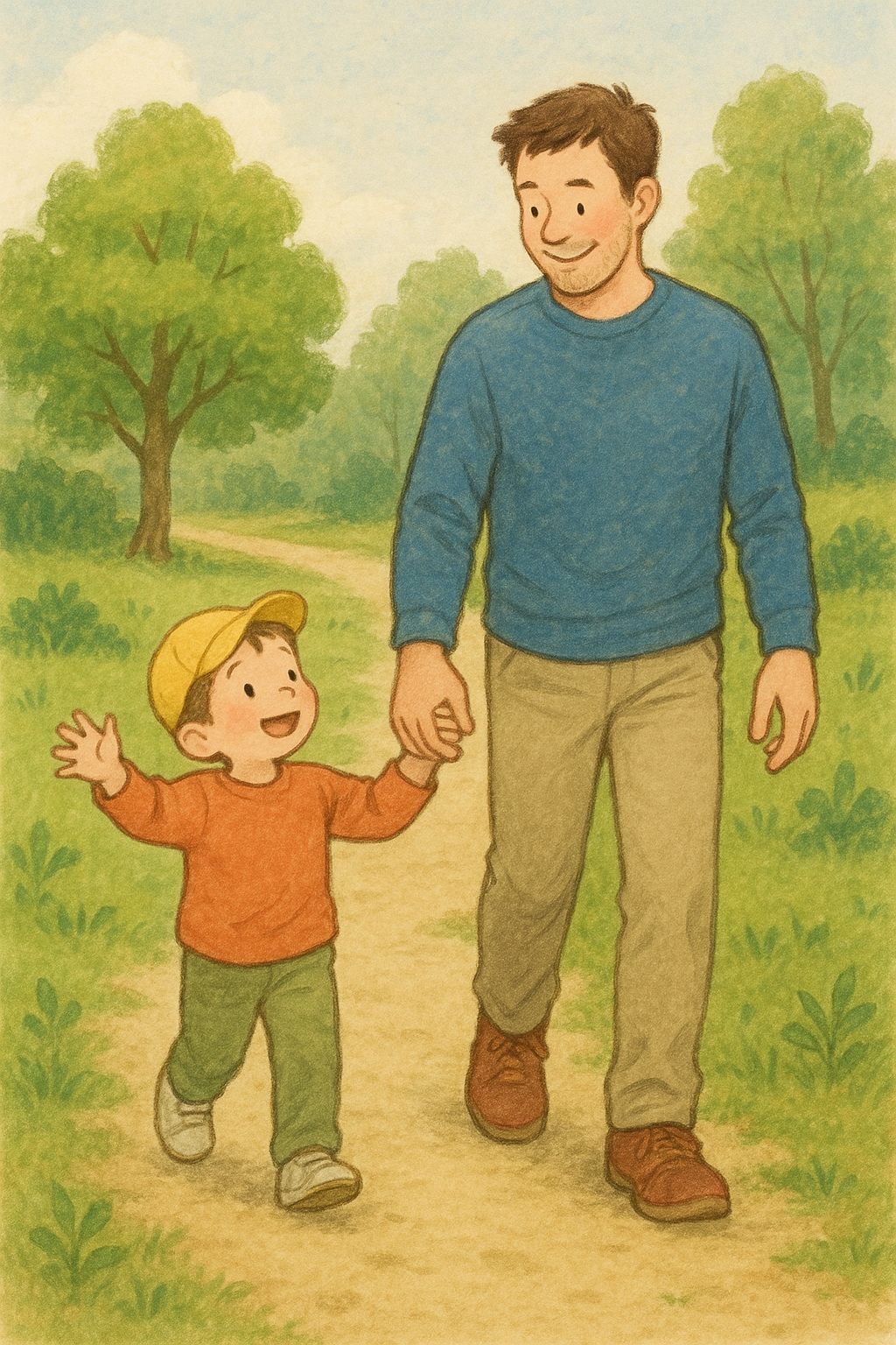 아빠육아휴직 장려금이란? 아빠와아들 단란한가족 이미지