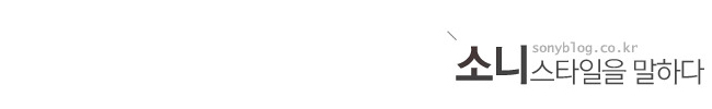 소니 블로그