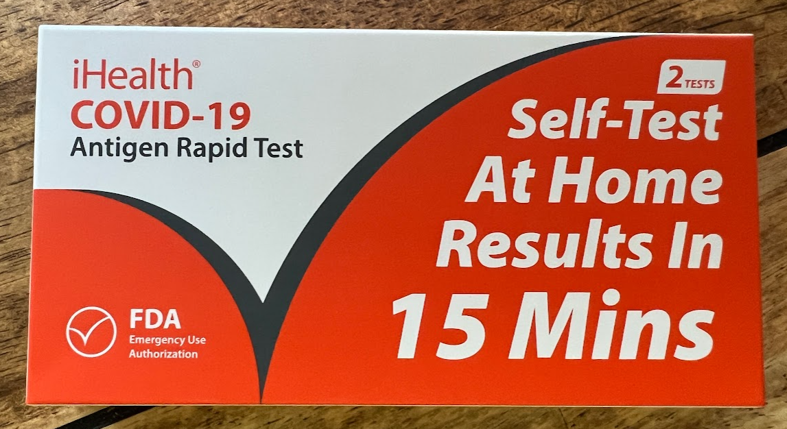 iHealth COVID-19 Angigen Rapid Test (아이헬스 코로나 셀프 테스트)