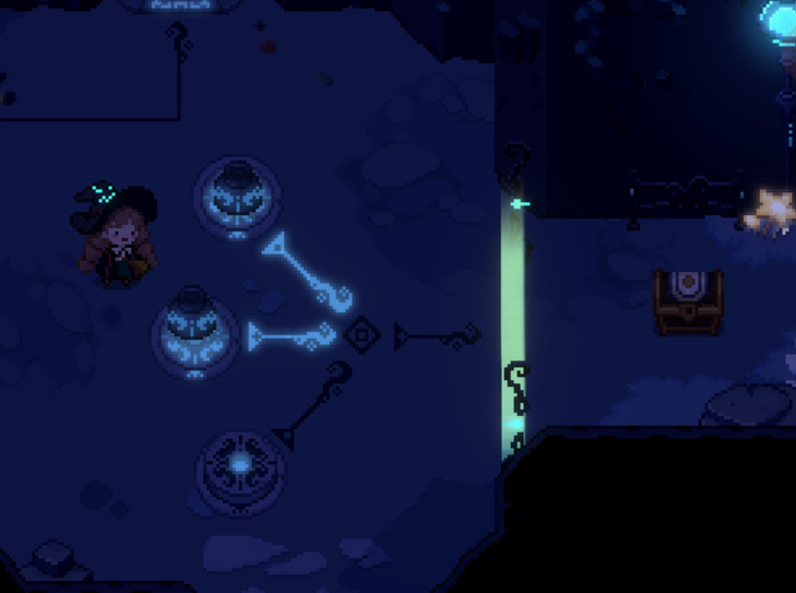 숲속의 작은 마녀 별무리 동굴 부유섬