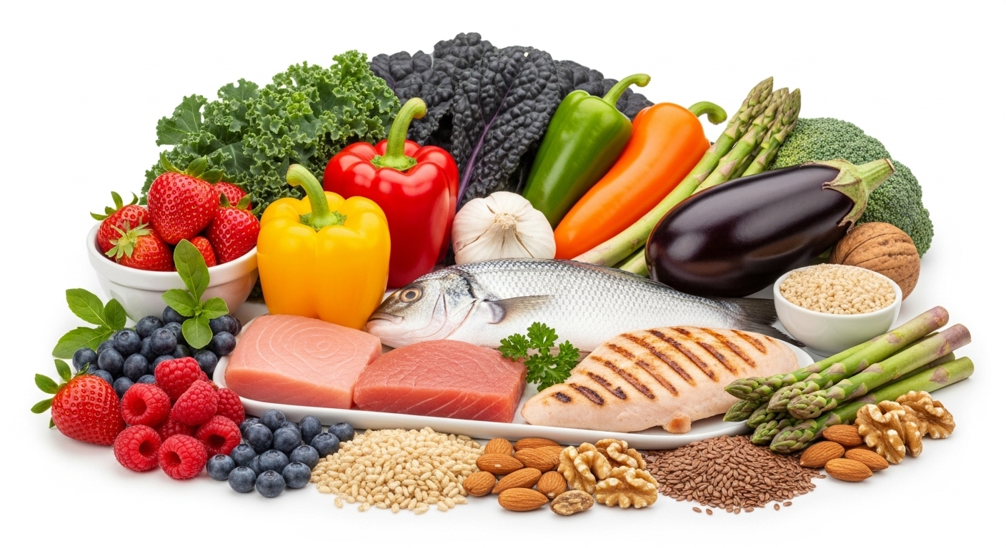 단백질, 비타민, 탄수화물, 지방