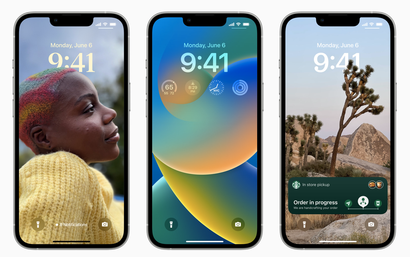 ios16 잠금화면 커스터마이징