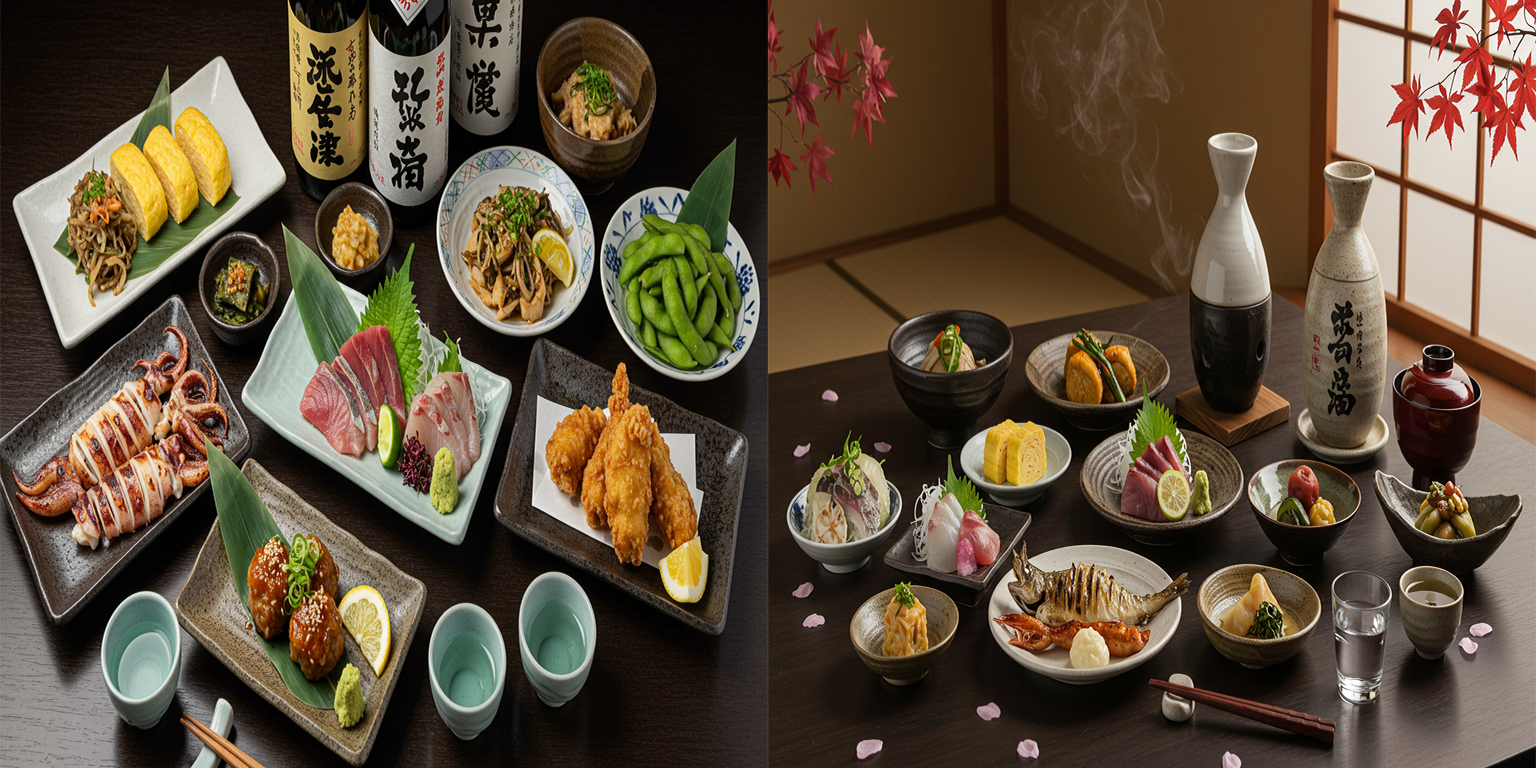 사케 안주 이미지