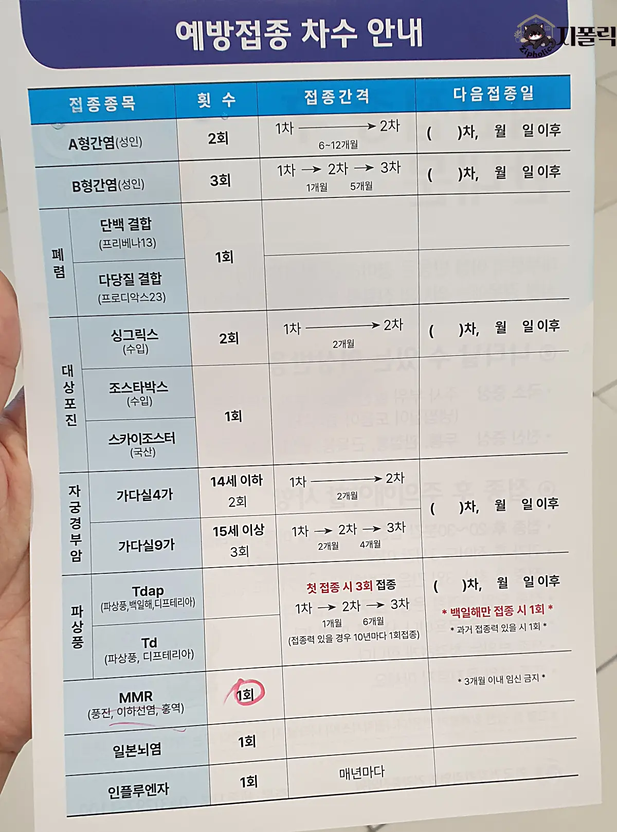 건강검진센터-내부-접종안내문-뒷장