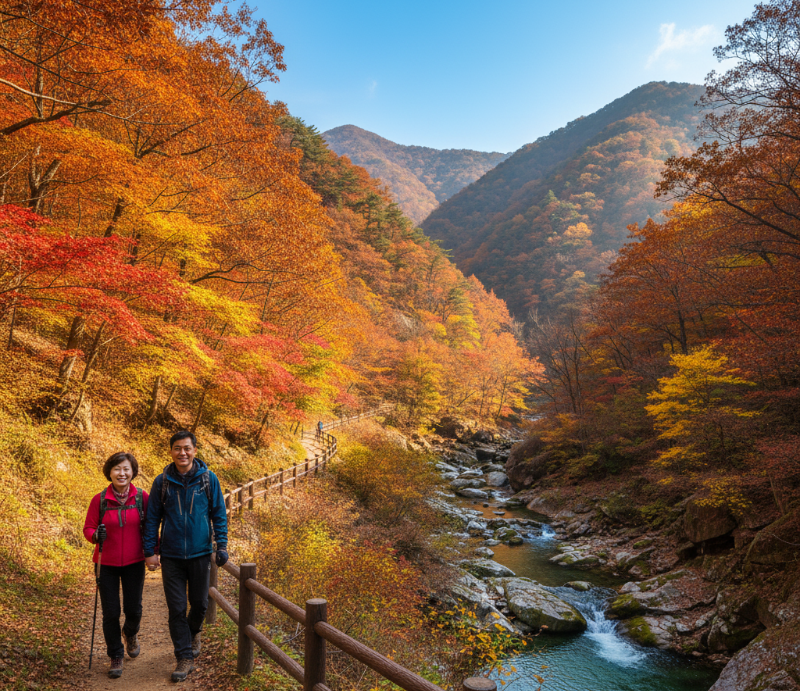 2025 가을 단풍 절정시기, 서울부터 내장산까지 전국 단풍명소 총정리 이미지