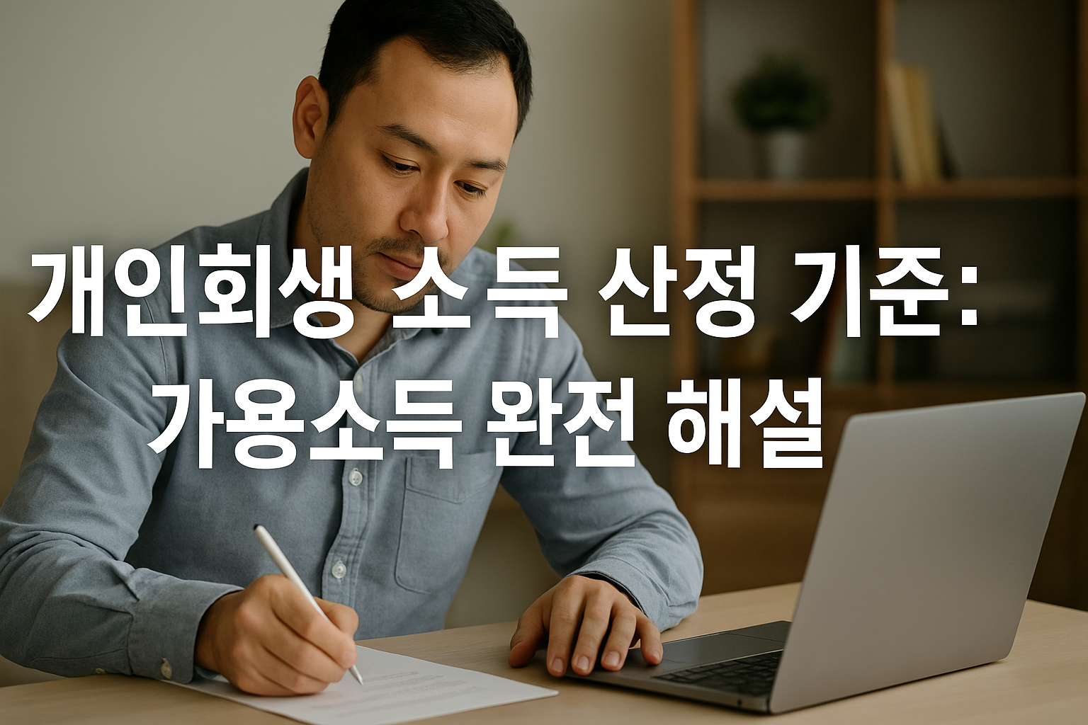 개인회생 소득 산정 기준: 가용소득 완전 해설 관련 이미지