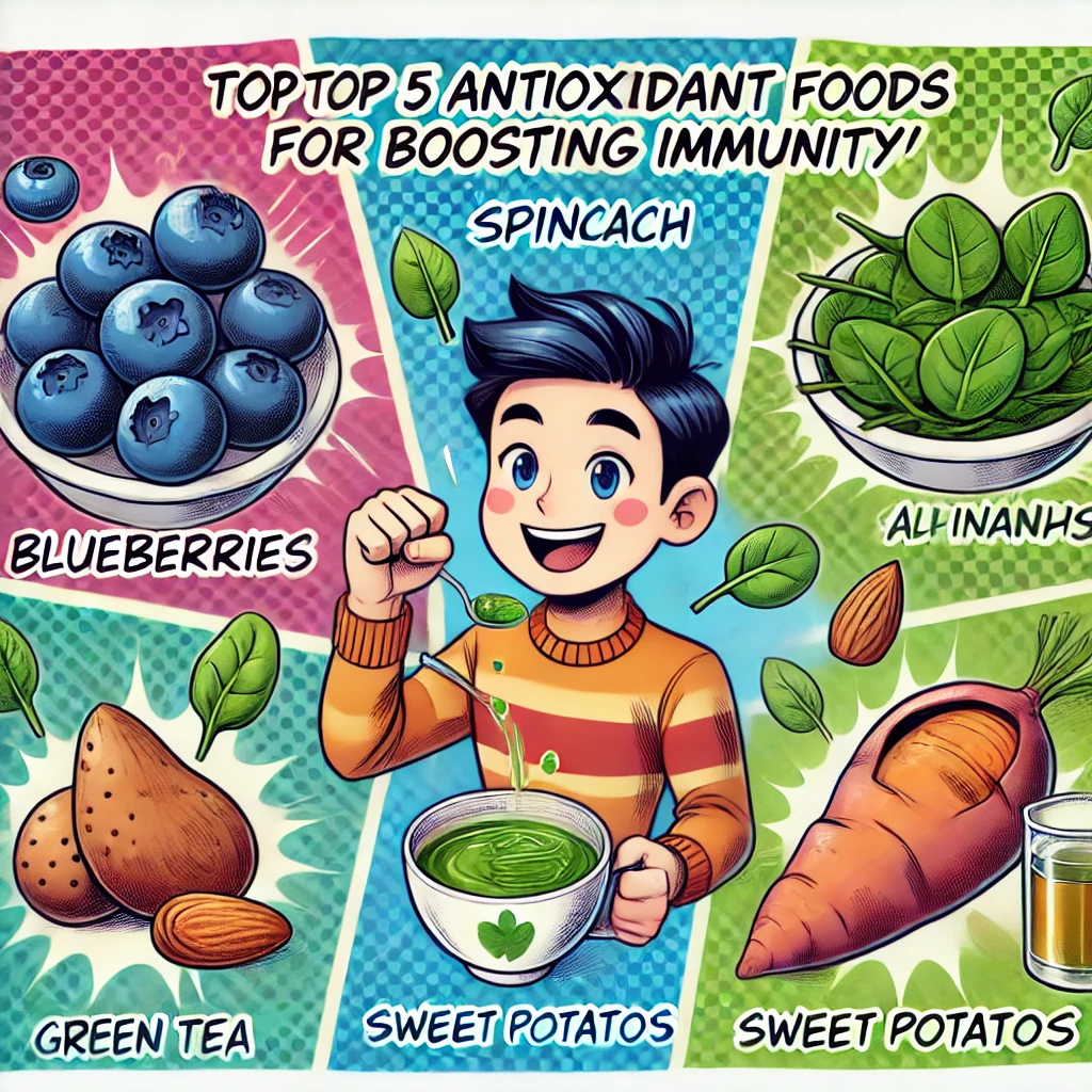 면역력을 높이는 항산화 음식 TOP 5