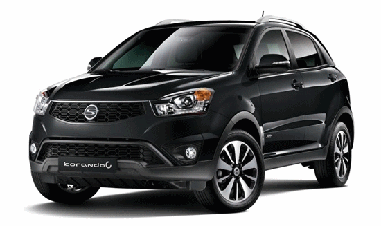 쌍용 코란도C차량 사진