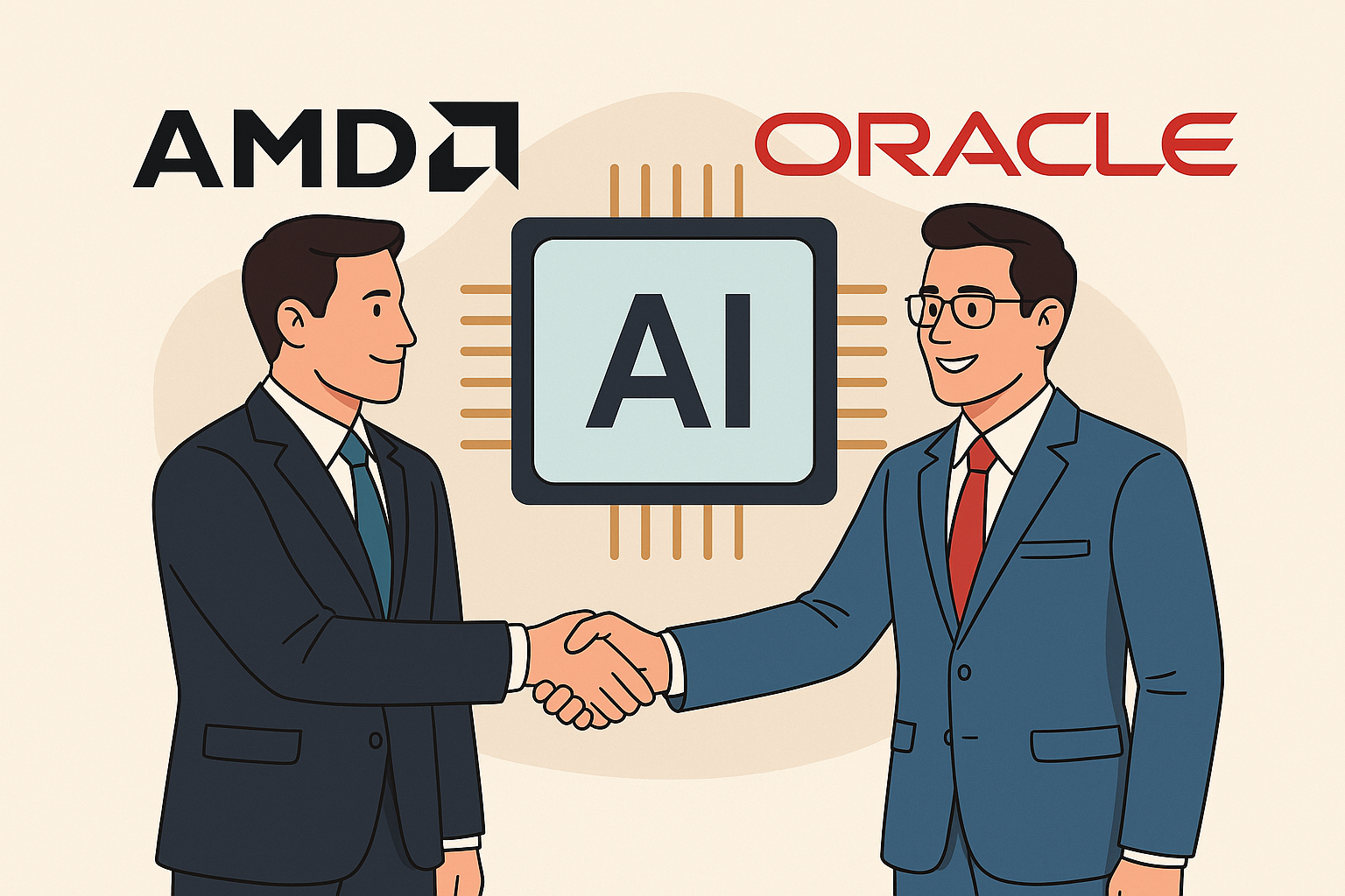 AMD, 오라클에 MI300 시리즈 AI 칩 5만 개 공급