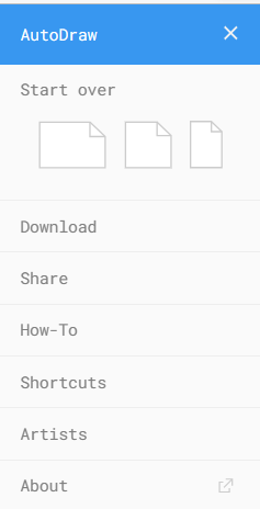 AutoDraw Menu Image