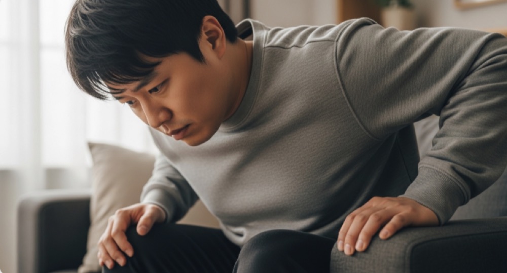 몸 무거운 느낌