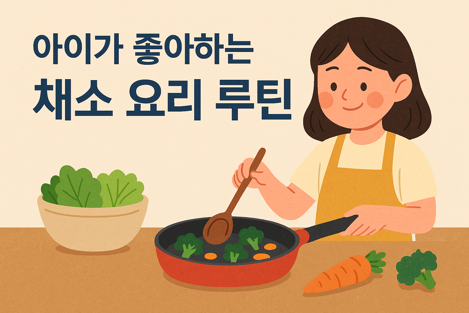 아이가 좋아하는 채소 요리 루틴 편식 걱정 끝!