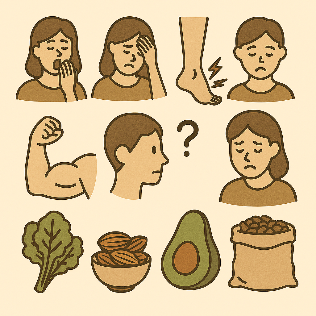 마그네슘 부족 증상과 식품