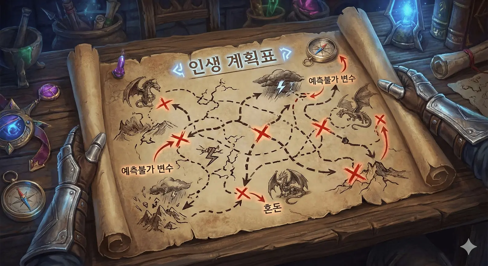 tarot essay 인생계획 새해 목표 다짐을 하기