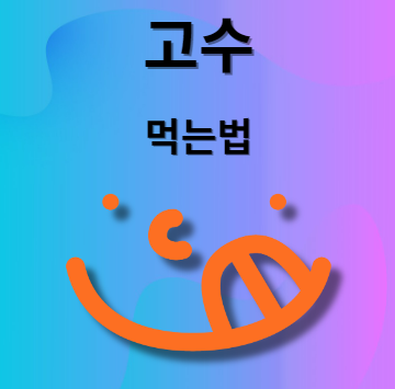 고수 먹는법