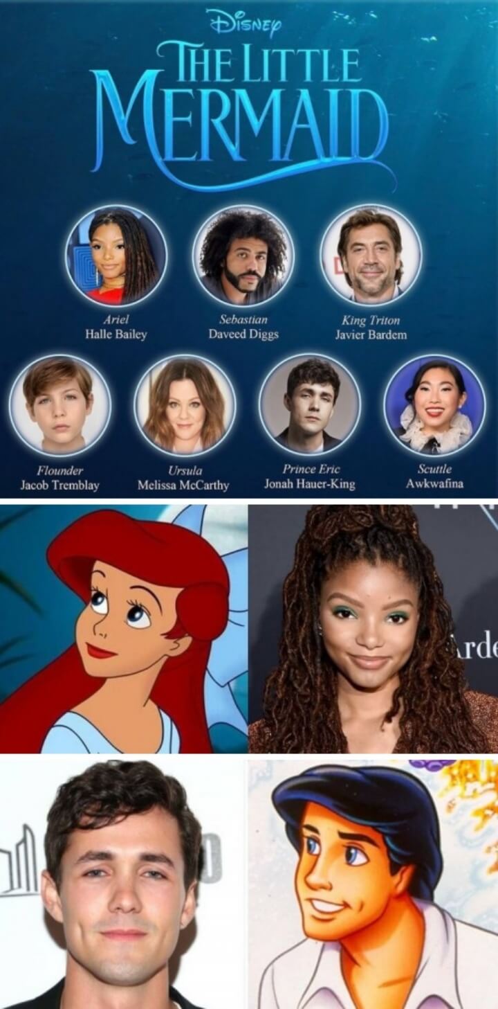 인어공주 출연배우들