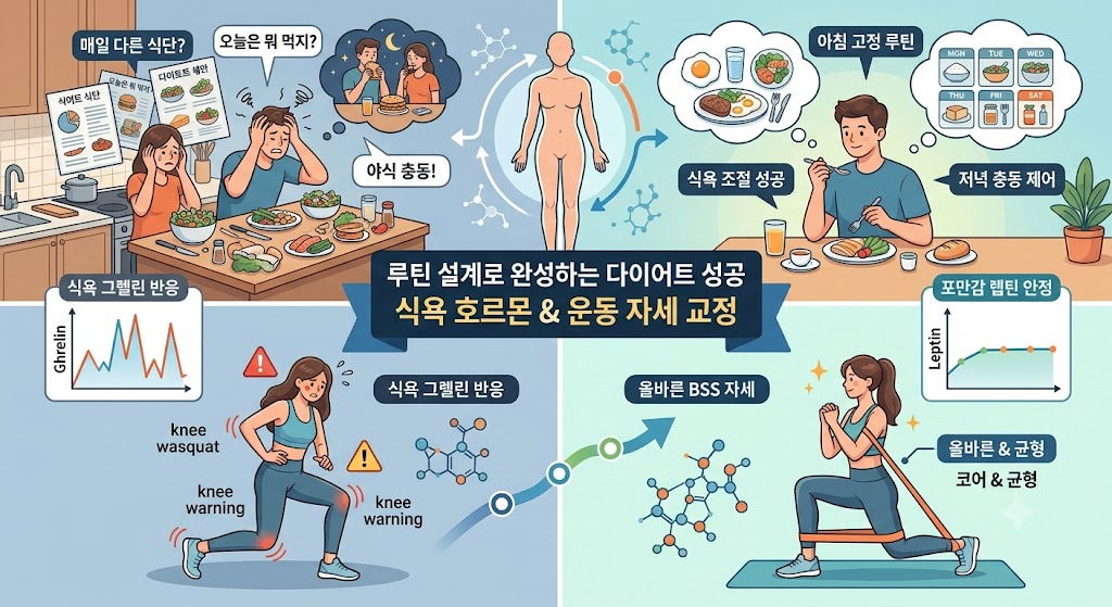 다이어트 루틴 관련 이미지
