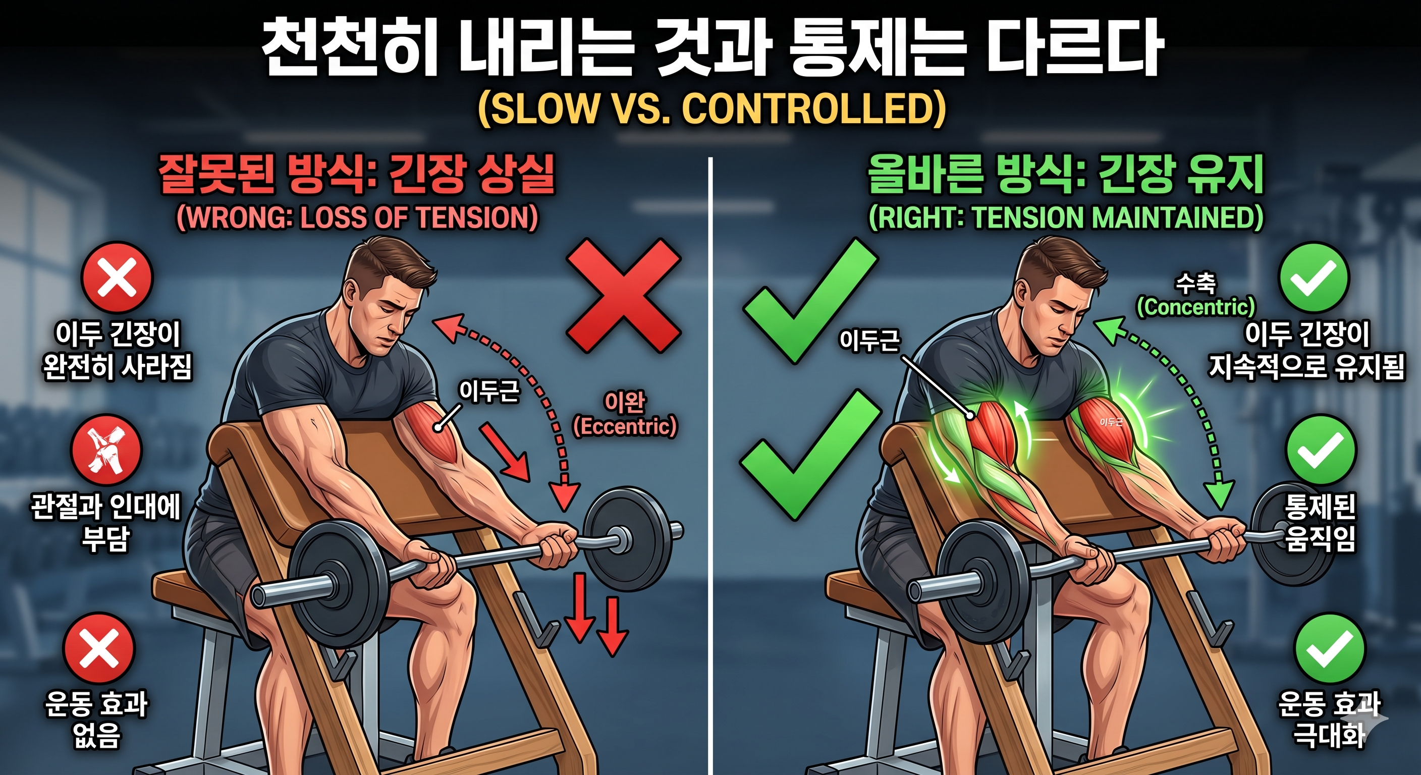 천천히 내리는 것과 통제는 다르다