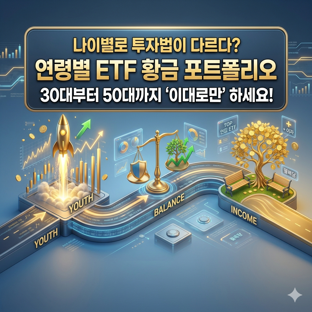 내 나이에 딱 맞는 ETF 황금 포트폴리오 세트
