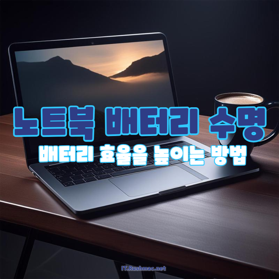 노트북 배터리 수명 연장