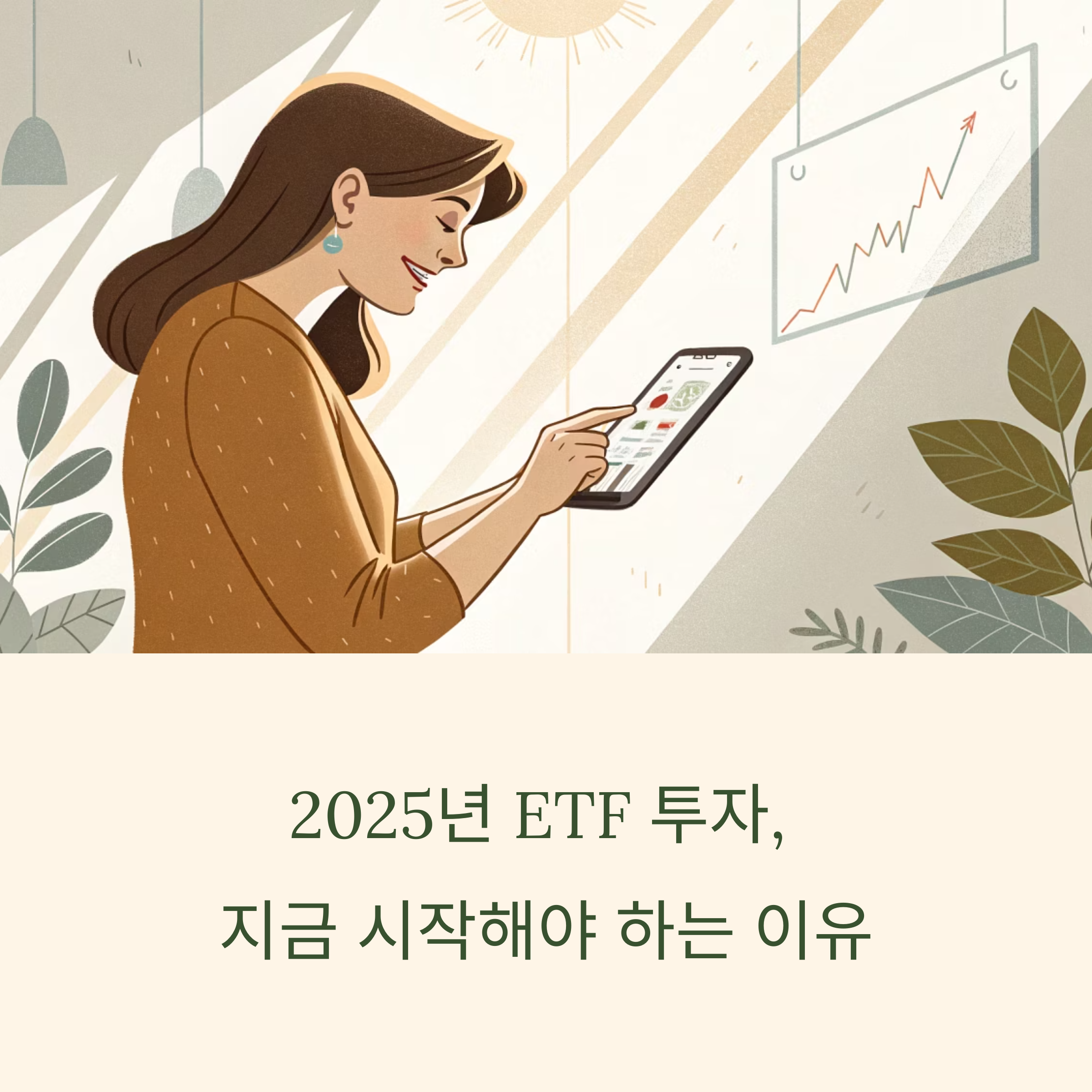 2025년 ETF 투자, 지금 바로 시작해야 하는 이유와 실천법