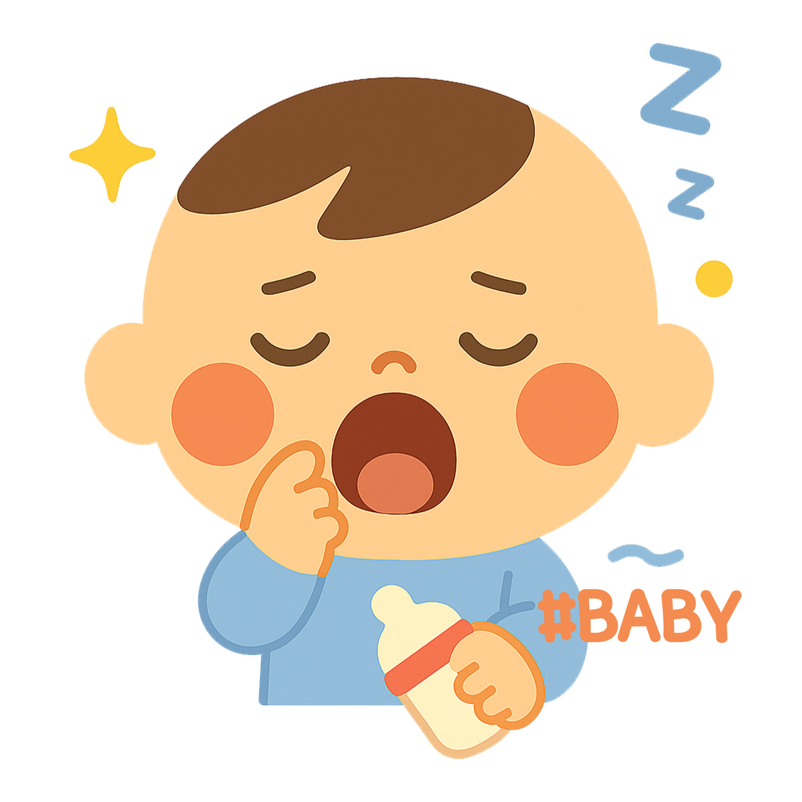 신생아 낮잠 밤잠 이미지