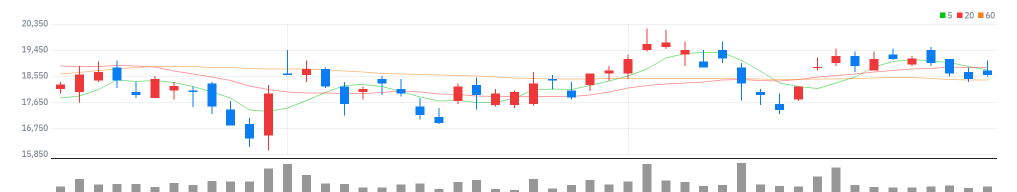 하나마이크론 차트
