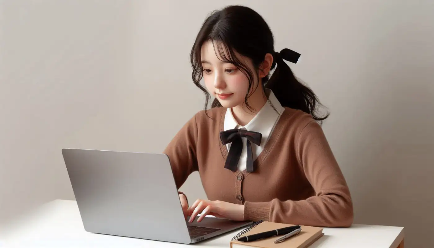 피부양자-자격취득신고서-작성법을-알아보는-여성의-모습