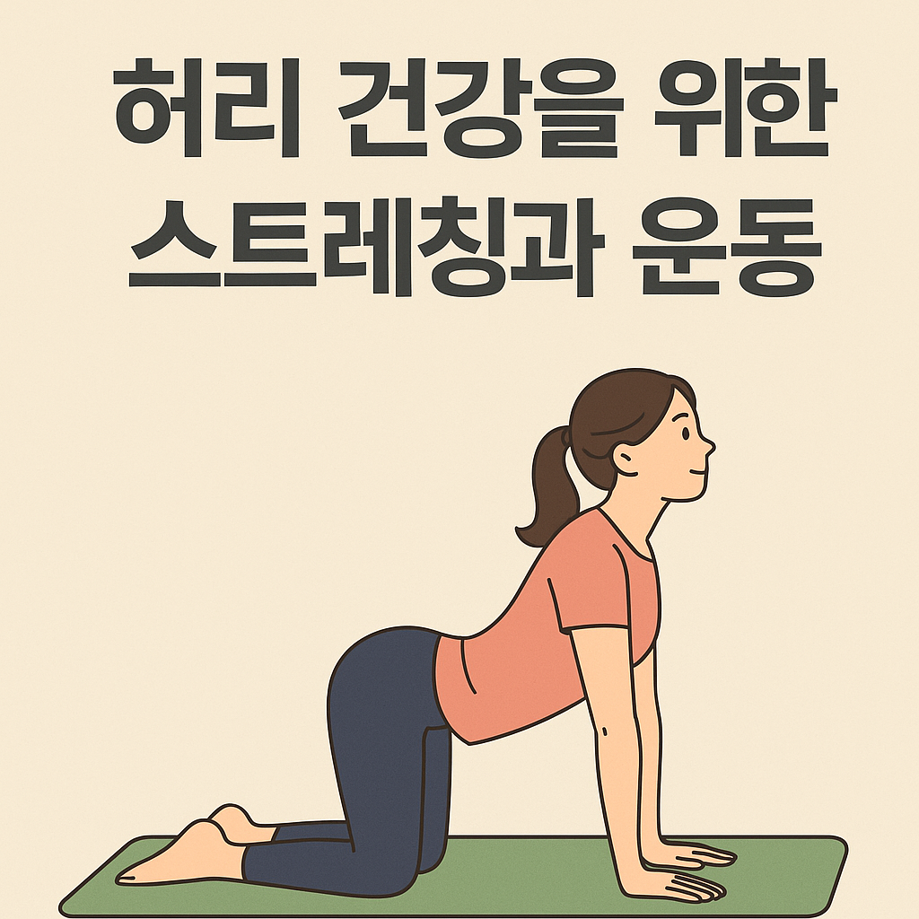 허리 건강을 위한 스트레칭과 운동