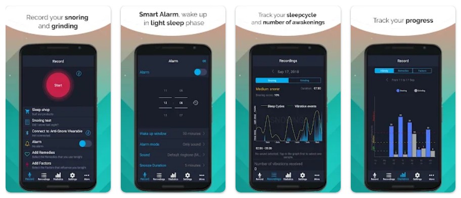 Do I Snore or Grind앱 기능