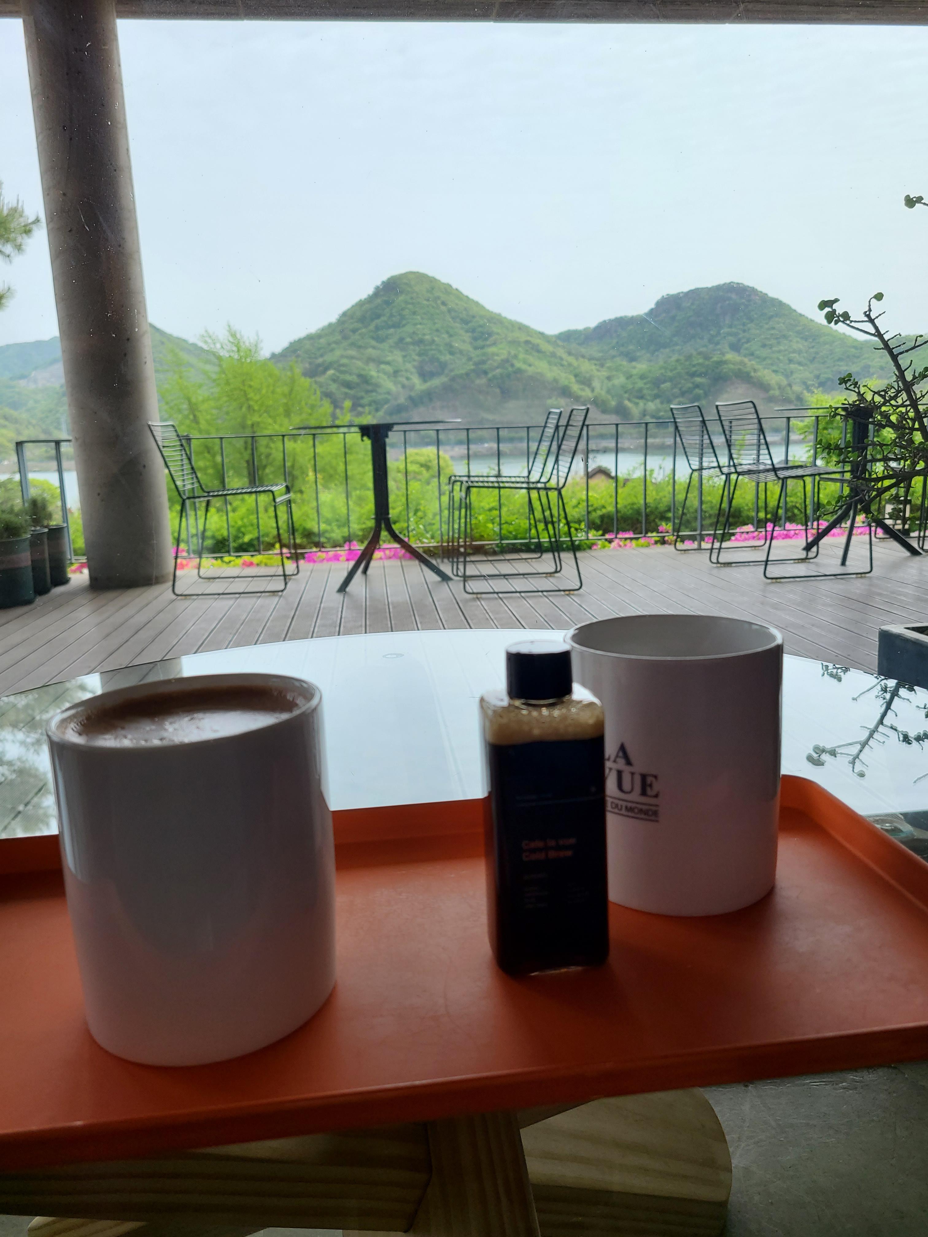 coffee and view
