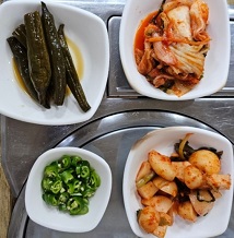 반찬들