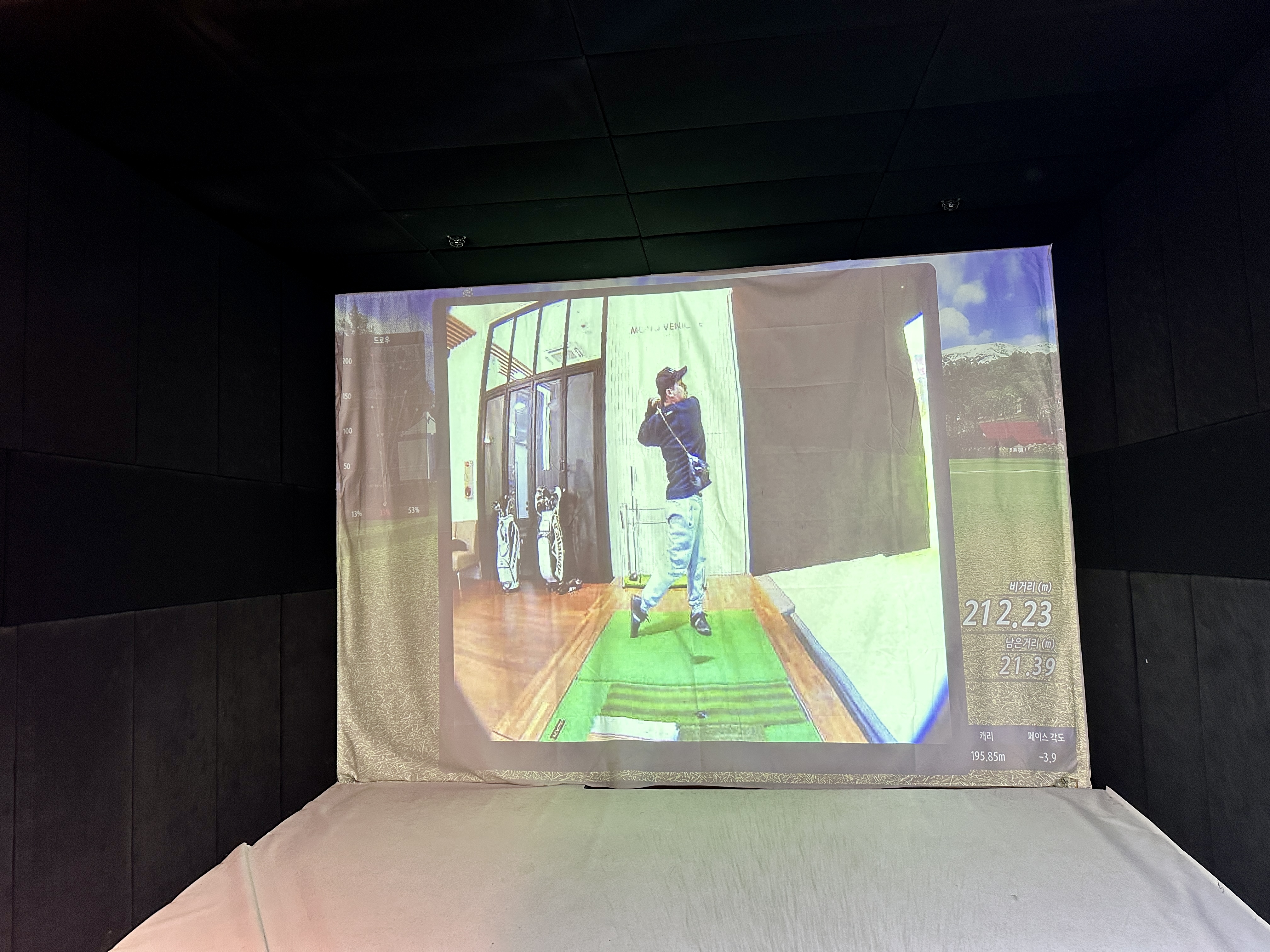 검단신도시 스크린골프 골프존파크 아라 모노베니체 스윙