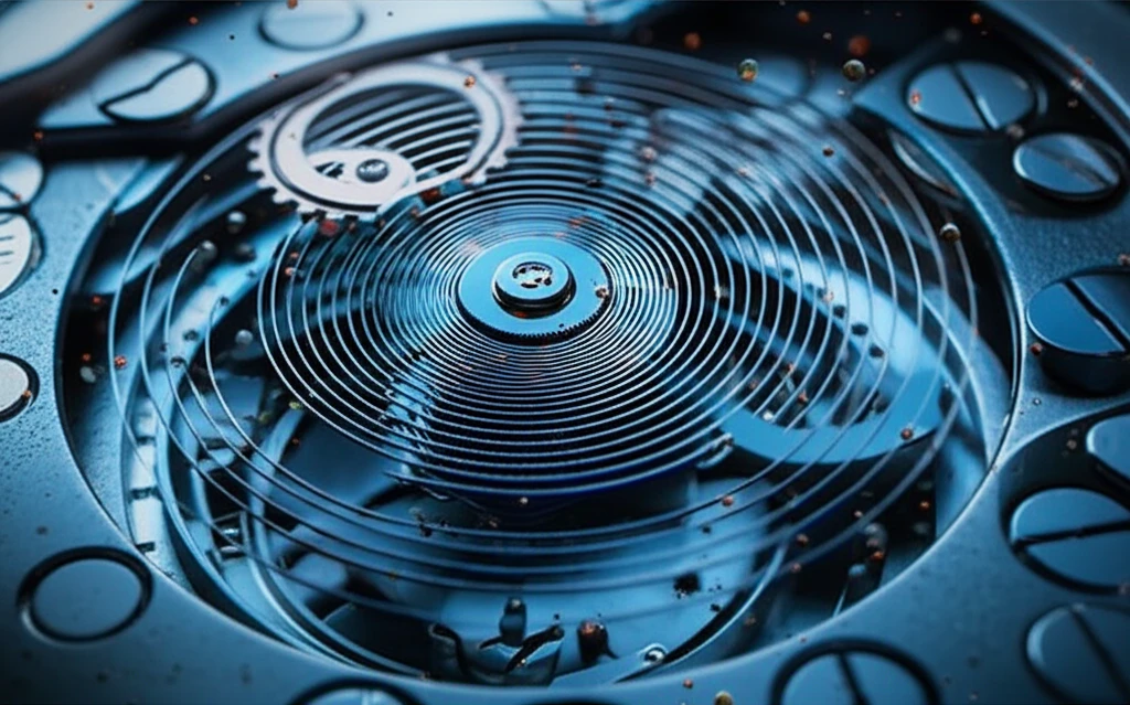 미세 먼지 유입으로 인한 시계 무브먼..