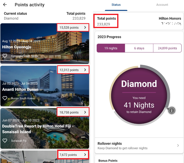 힐튼 3배 2배 보너스 포인트 적립 프로모션 ( 등록 09.05까지/ 체크아웃 12.31까지)