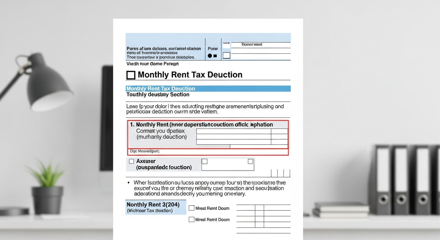 월세 세액공제 조건