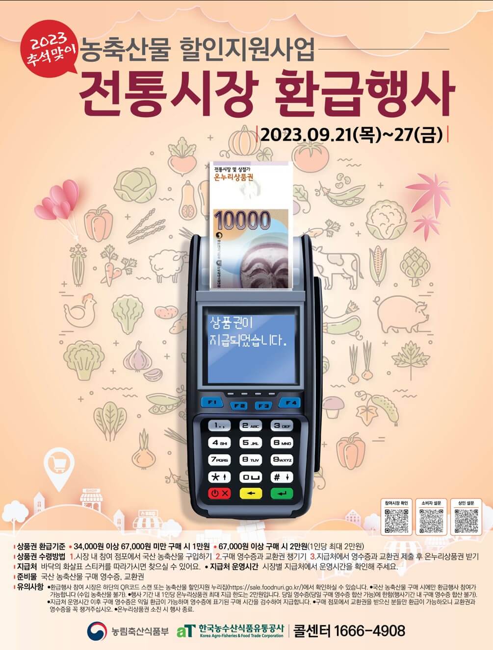 추석 제사음식 싸게 구매하는 방법(추석맞이 전통시장 할인지원)