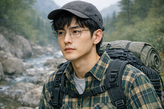 고프코어 트렌드와 융합하여 실용성을 갖춘 하이브리드 긱 시크 패션