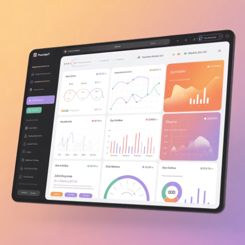 Power BI 대시보드 예시 이미지