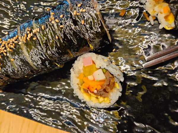 김밥천국 김밥 비주얼