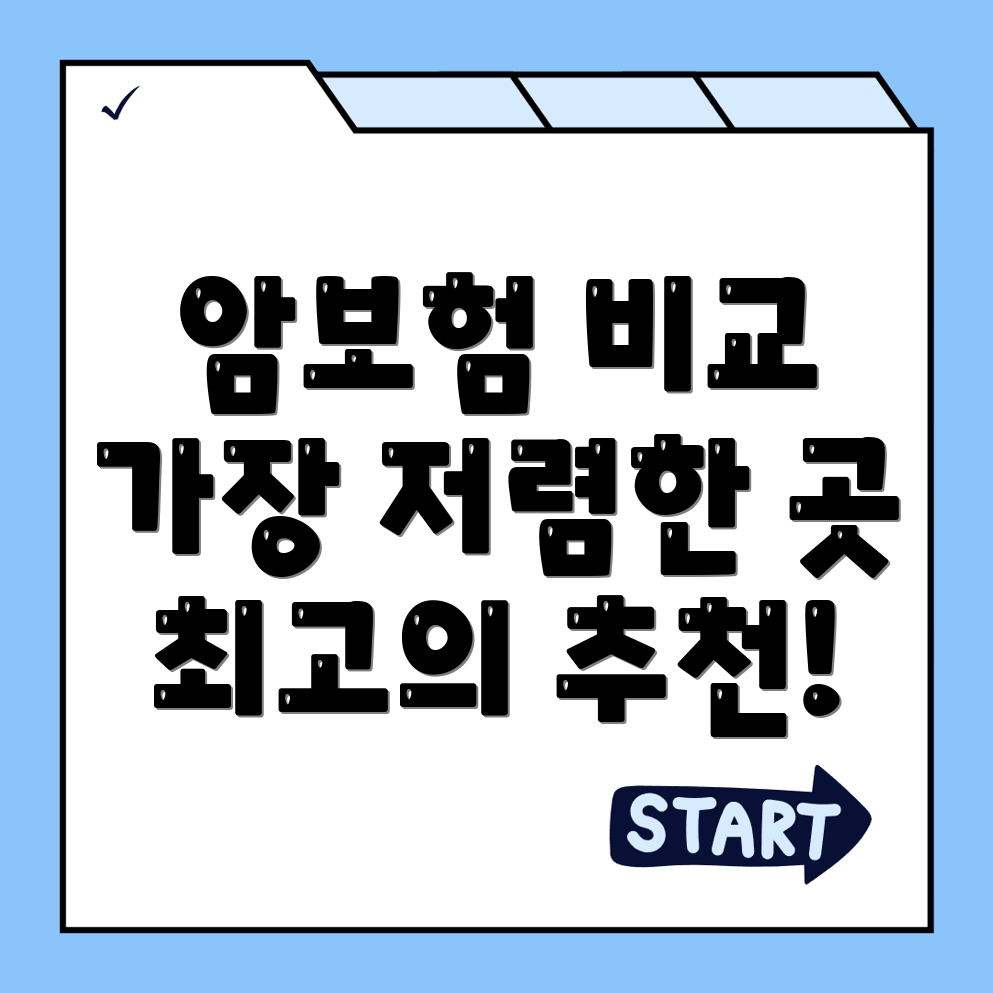 비갱신형 암보험