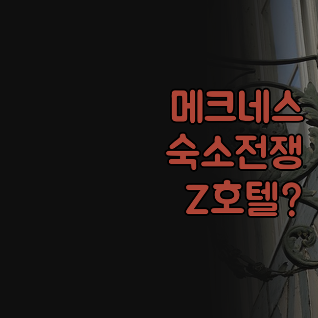 메크네스 여행 숙소 고민 Z 호텔 메..