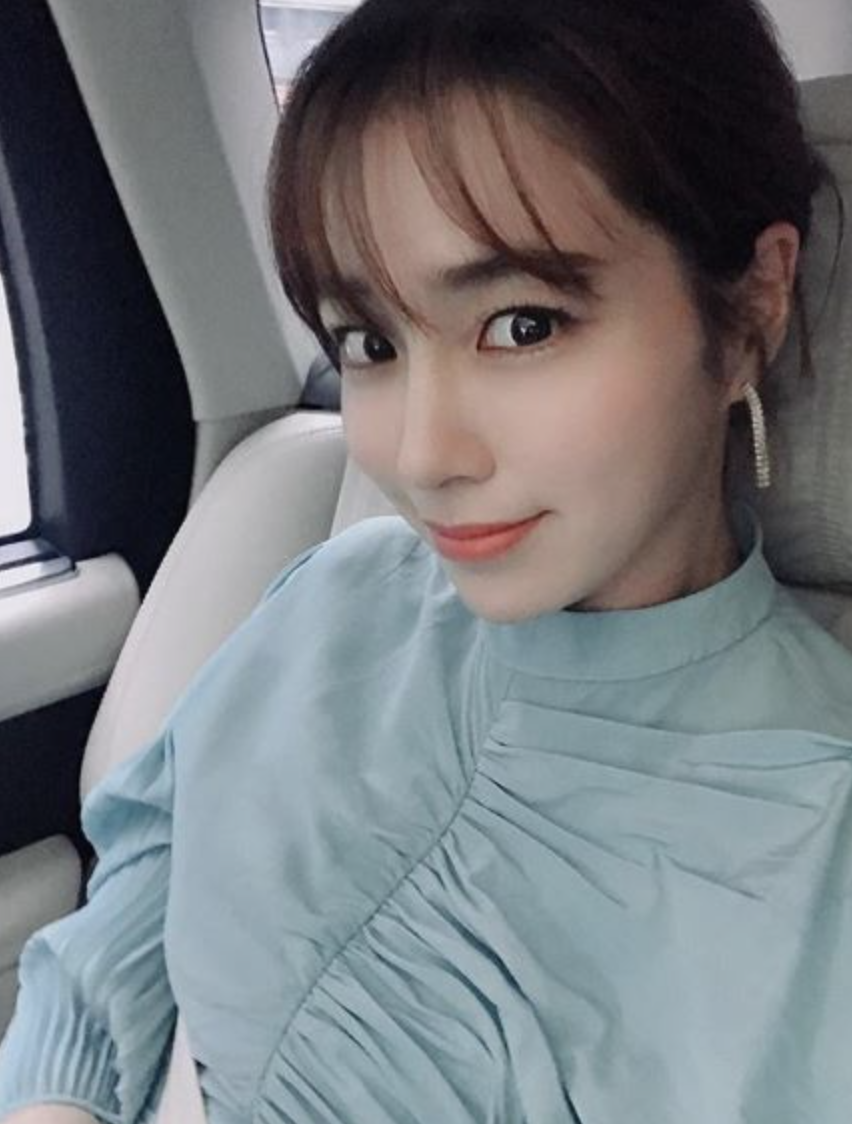 이민정 인스타그램 셀카