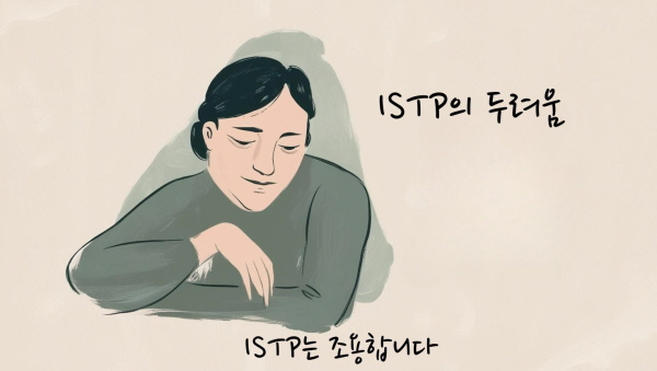 ISTP는 조용합니다, 일부러요에 관한 그림